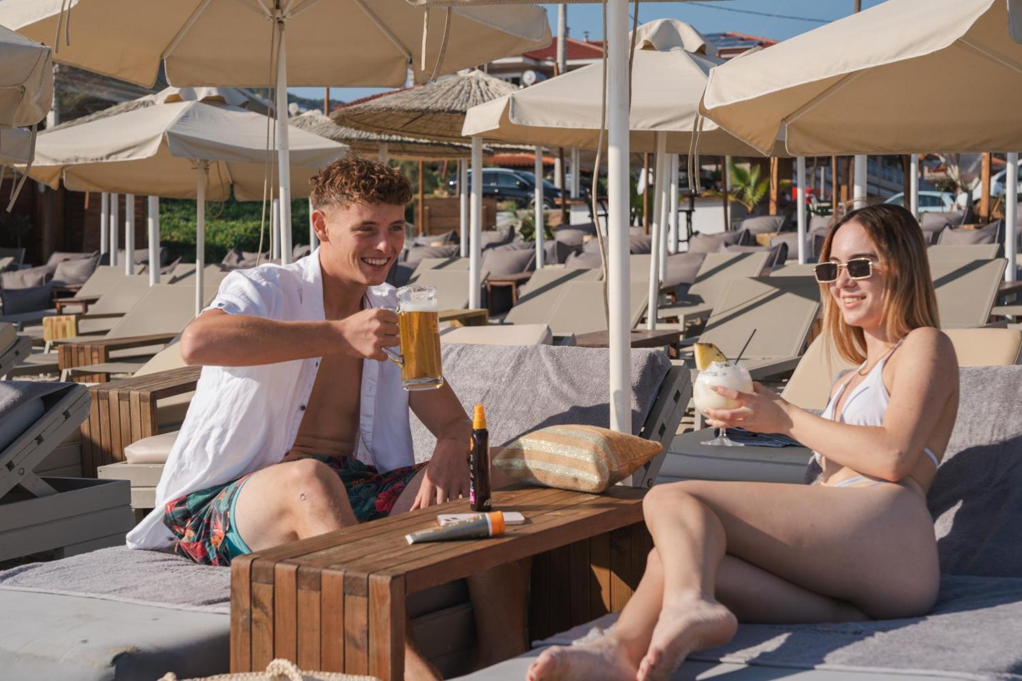 Hotel Agni On The Beach Sarti Ngoại thất bức ảnh